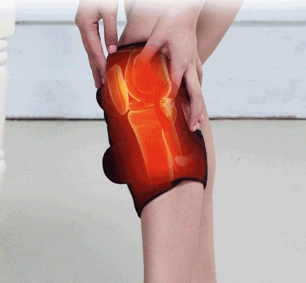 Electric Infrared Knee Massager for Joint Pain Relief & Vibration Therapy