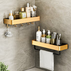 Perforated Organizer Shelf for Modern Homes