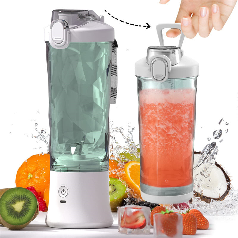 Portable Blender Juicer – 6-Blade Mini Smoothie Maker for Shakes & Travel Use Kitchen Gadgets