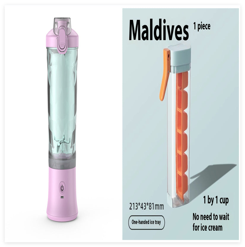 Portable Blender Juicer – 6-Blade Mini Smoothie Maker for Shakes & Travel Use Kitchen Gadgets