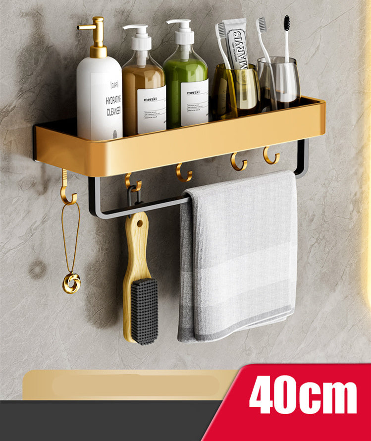 Perforated Organizer Shelf for Modern Homes