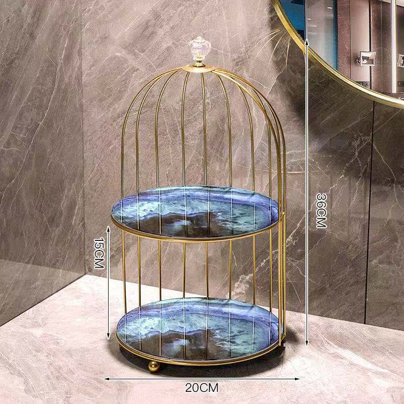 Luxury Bathroom Cosmetic Organizer Shelf