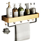 Perforated Organizer Shelf for Modern Homes